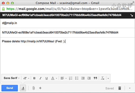 Mailpin - 发送邮件创建网页[Web] 3
