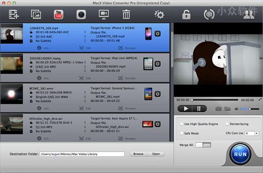MacX Video Converter Pro – 视频转换工具/录屏等限免[Mac]
