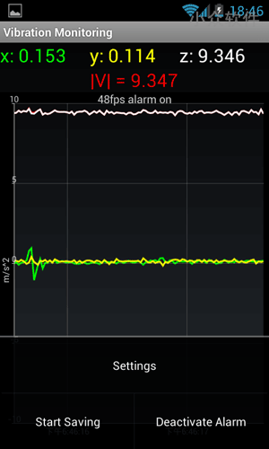 振动监测 – 用手机监测地震并报警[Android]