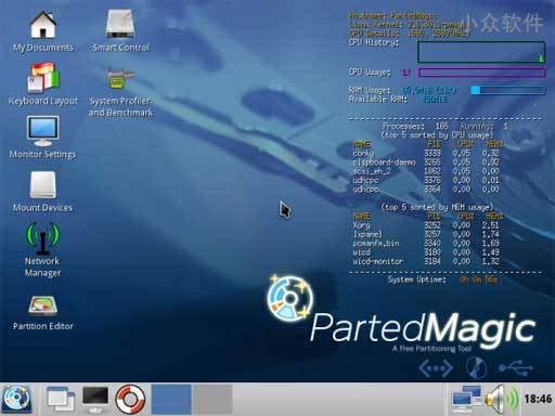 Parted Magic - 完整的磁盘工具箱 1