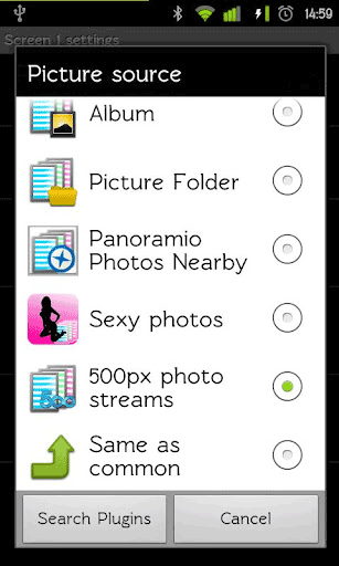 [Android]500px 4 Multipicture Live WP - 自动切换桌面背景 1