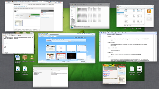 Mission Control – 实现 Mac OS X 任务窗口预览