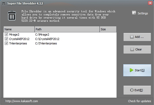 Free File Shredder – 国防级别的文件粉碎软件