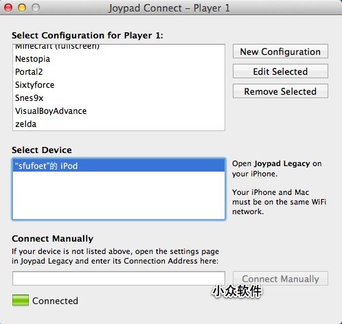 Joypad Legacy - 把 iDevice 当作电脑游戏手柄 1