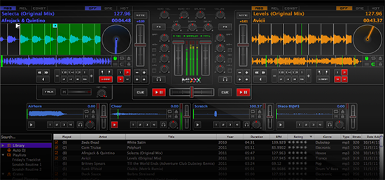 Mixxx – 专业DJ混音软件