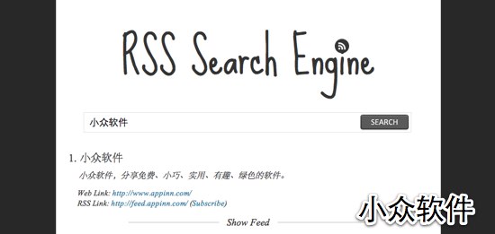 CtrlQ - RSS 搜索引擎 1