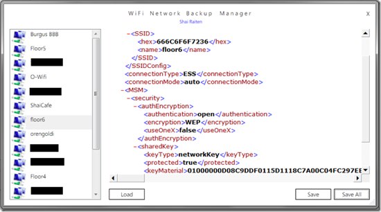 Wi-Fi Network Backup Manager – 备份无线网络设置和密码
