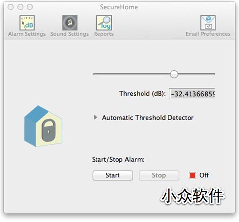 SecureHome – 声音监控报警系统 [Mac]
