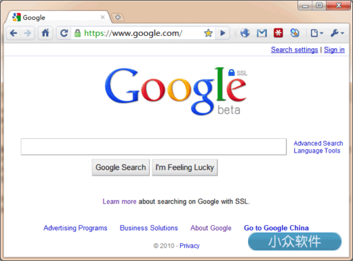 为 Chrome 地址栏添加自动 https Google 搜索