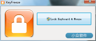 KeyFreeze – 防止误动，锁定键盘与鼠标