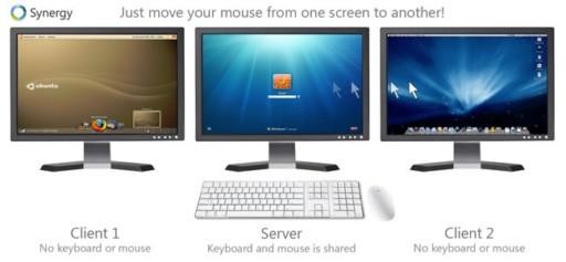 Synergy – 教你在局域网中用一套键盘/鼠标控制多台电脑