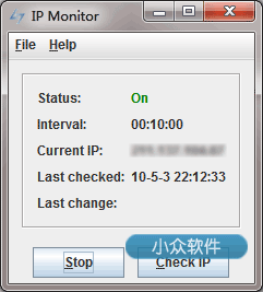 IPMonitor – 检测本机 IP 地址变更
