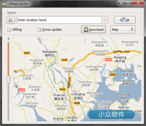 GMapCatcher - Google Map 离线浏览器 1