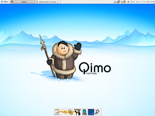 Qimo – 适合小朋友的操作系统