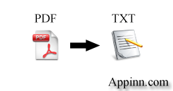 PDF to TXT – PDF 转换文本格式工具