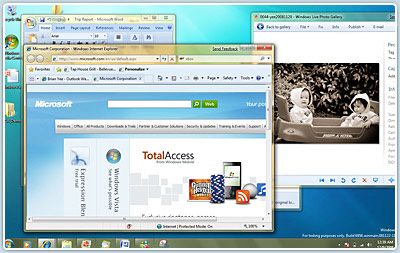 Win7 Appinn Desktop – 模拟 Windows 7 的盲按显示桌面效果