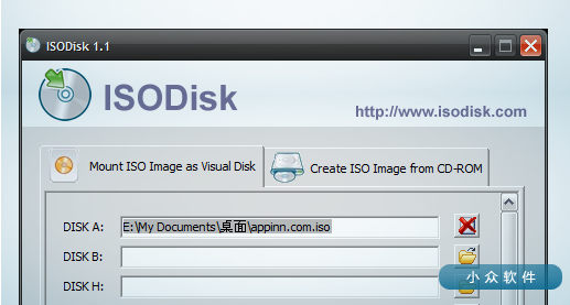ISODisk – 多组 ISO 镜像加载工具