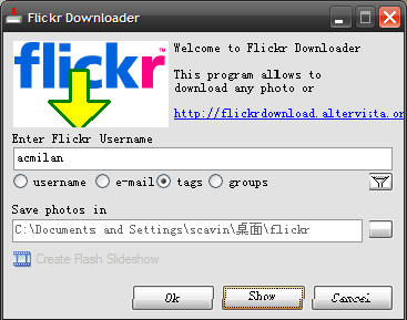 Flickr Downloader – Flickr 照片下载