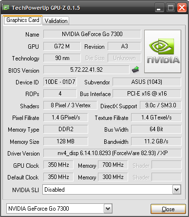 GPU-Z – 显卡信息显示工具