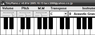 TinyPiano – 让你的键盘变成钢琴