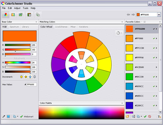 Color Schemer Studio – 专业的配色程序