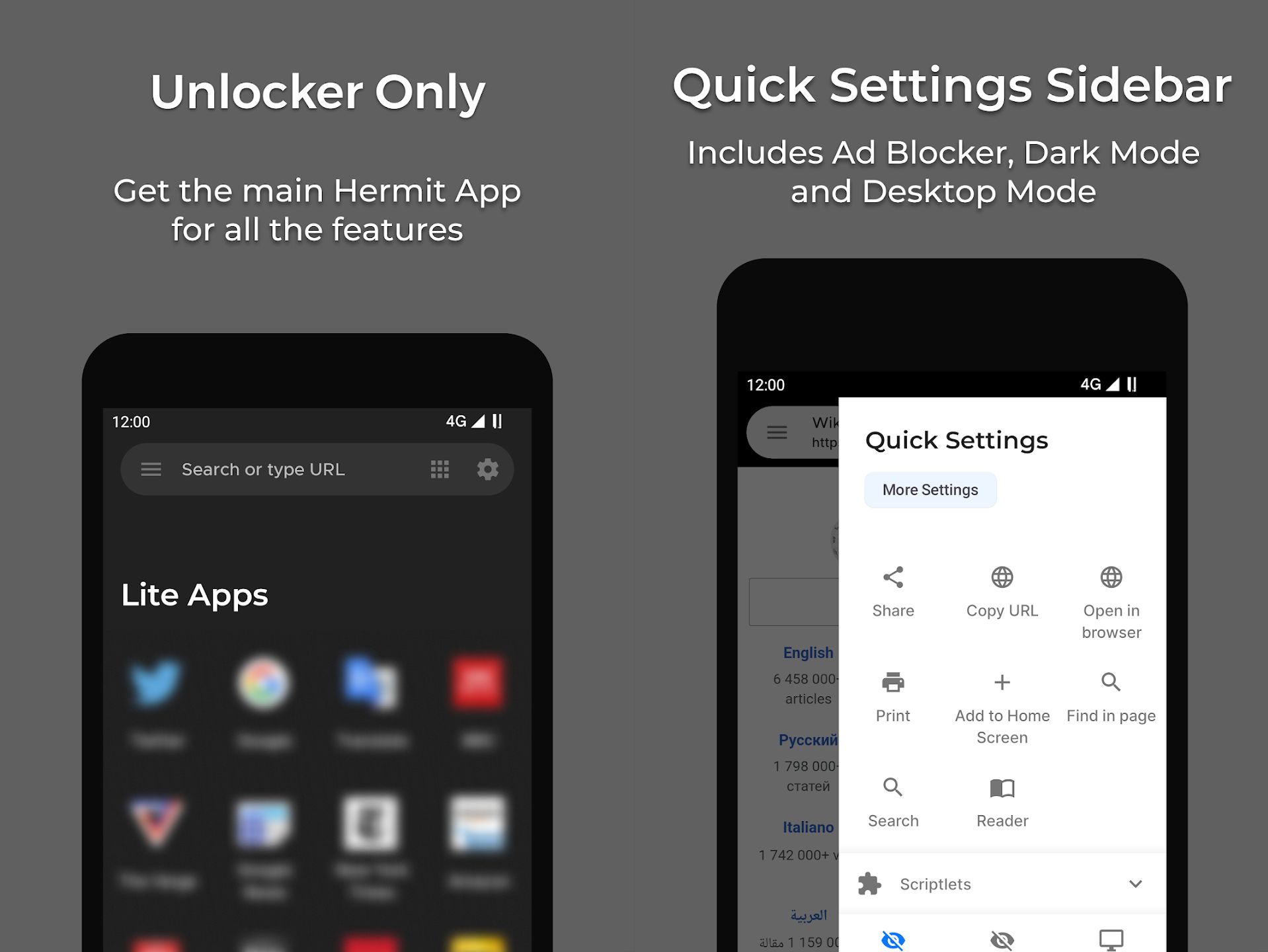 Hermit Pro 26.2.1 for Android 高级解锁版（网页转应用）