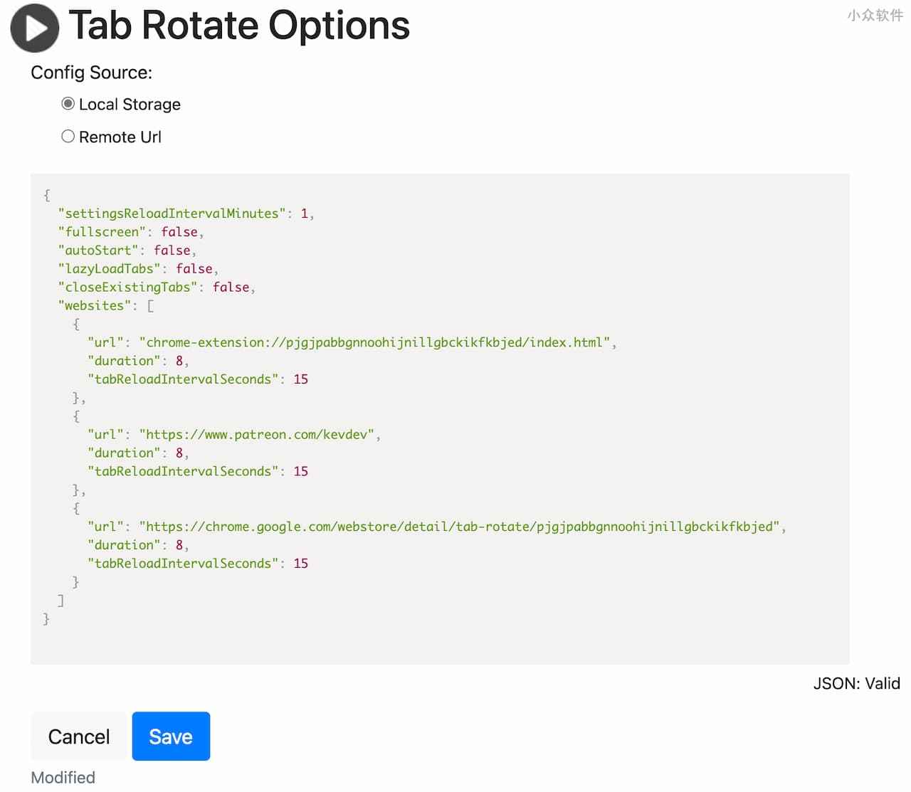 Tab Rotate - 定时、循环、切换、刷新 Chrome 多个标签页｜适合各类监控项目 1