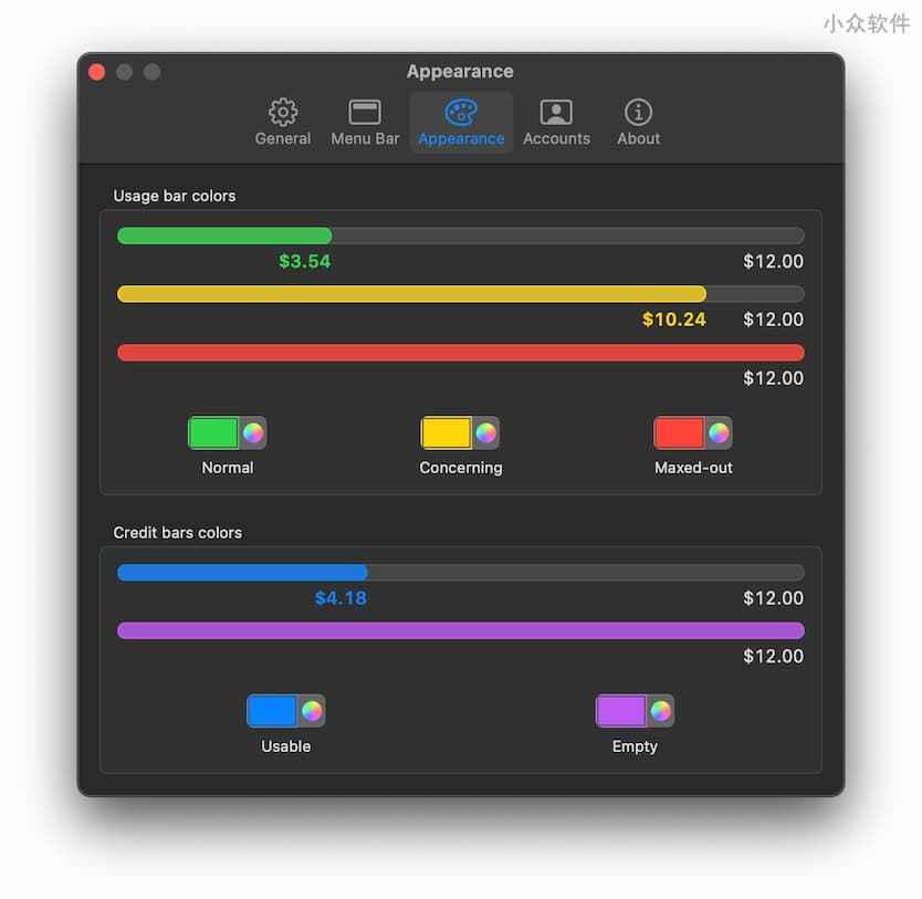 Waige - 在 Mac 菜单栏显示 OpenAI API 消耗量与余额[开发者必备] 1