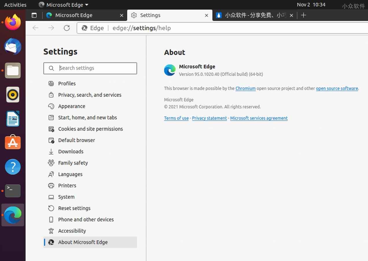 Microsoft Edge for Linux 发布第一个稳定版本 2