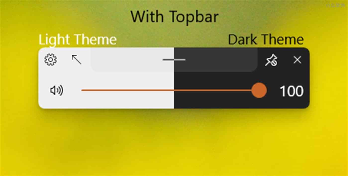ModernFlyouts - 漂亮的音量指示器[Win10] 3