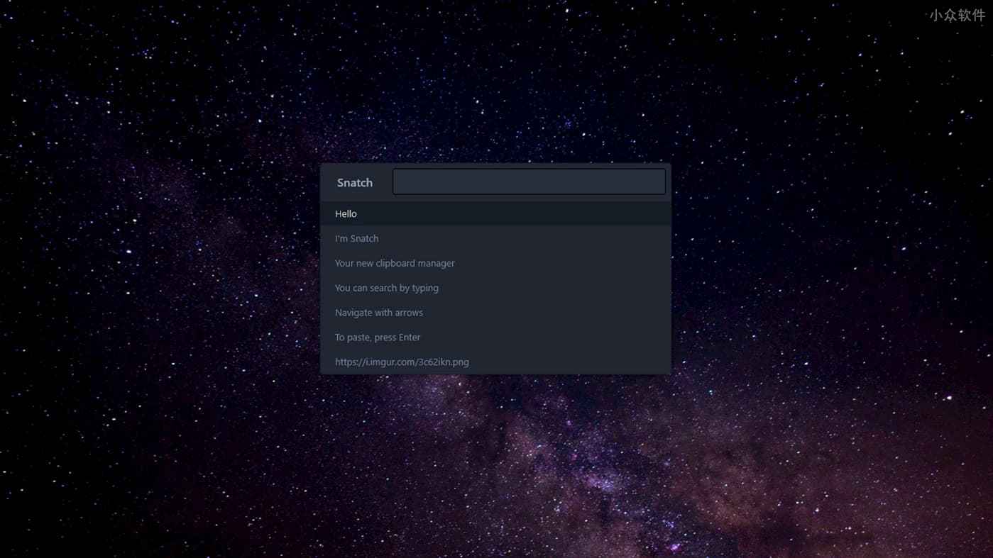 Snatch - 漂亮、干净的剪贴板工具，终于有 Windows 剪贴板工具把漂亮当作特性了 2