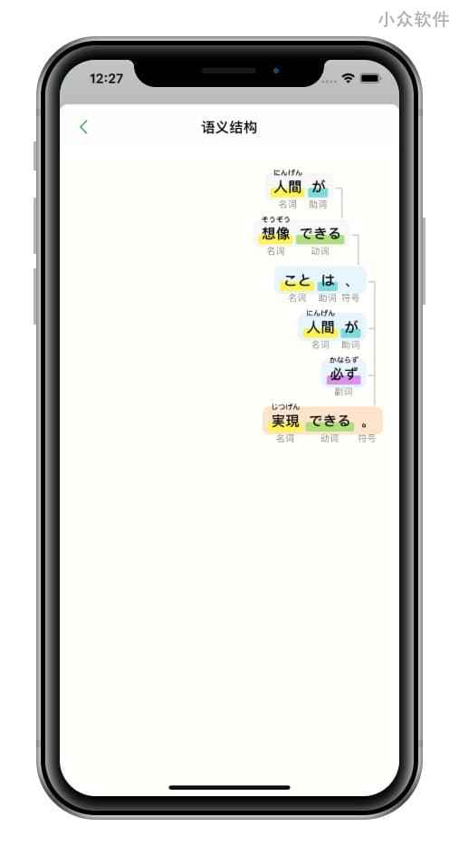 捧读：日语语法学习与分析[iPhone/iPad] 7