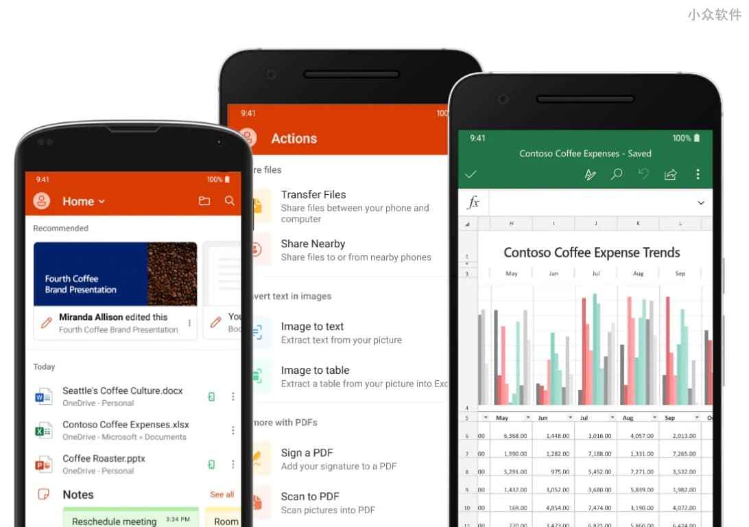 全新微软 Office：将 Word、Excel 和 PowerPoint 合并为一款应用[iOS/Android] 4
