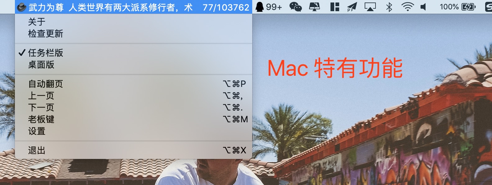 Thief-Book - 上班摸鱼神器：在屏幕小区域上阅读小说[Win/macOS/VS Code] 2