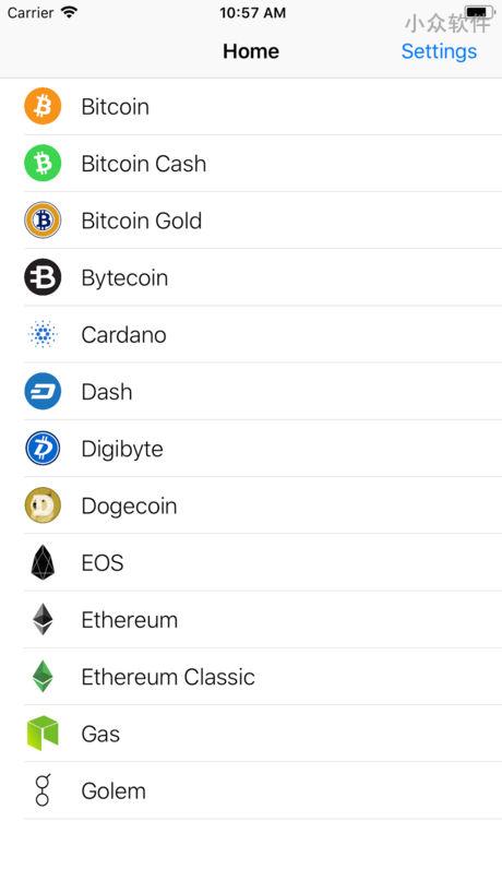 Crypto Arbitrage - 支持 17 个交易市场的数字货币价格显示应用[Android] 2