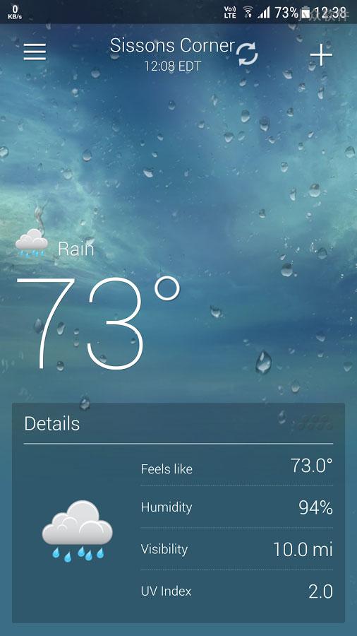 Amazing Weather HD - 将动态壁纸与天气预报放在一起 [Android] 4