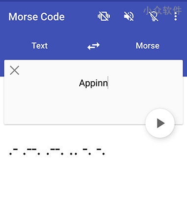 几款在手机上发送、接受 『摩尔斯电码』的应用[iPhone/Android] 3