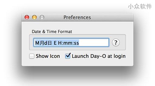 Day-O - 菜单栏日历[OS X] 2