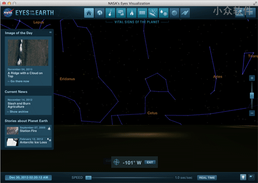NASA's Eyes - 从太空看地球[Windows/OS X] 4