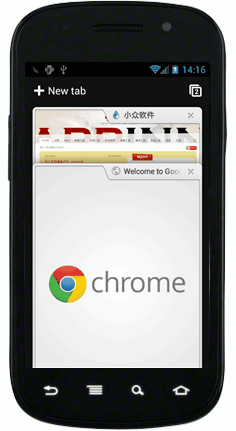 Chrome for Android Beta 初印象 4