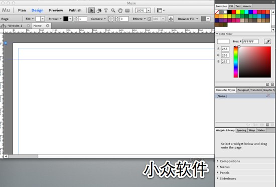 Adobe Muse - 零代码网站制作 4