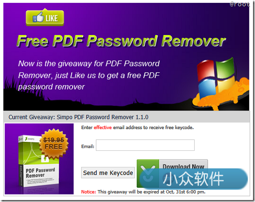 [限时免费] PDF Password Remover 1.1.0 – 轻松解除 PDF 文档加密
