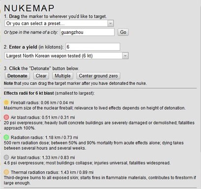 nukemap|小众软件