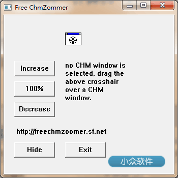 Free ChmZoomer – 放大 CHM 的帮助字体
