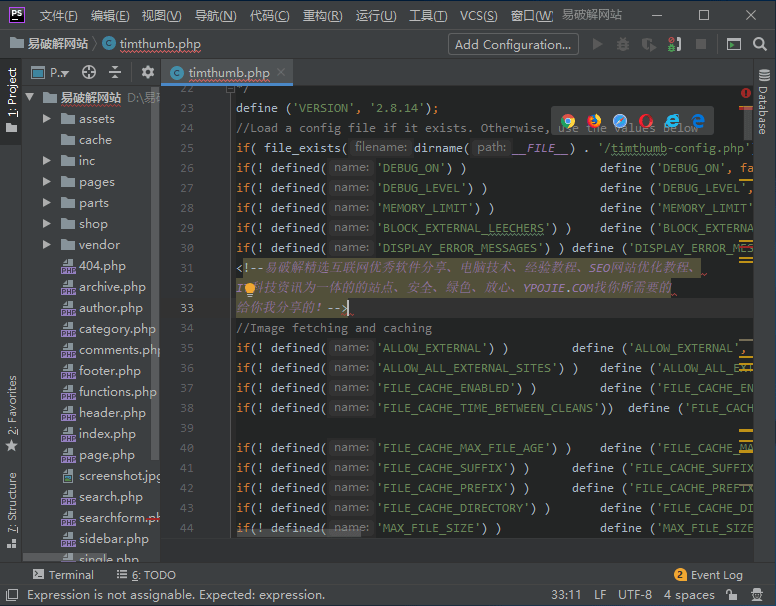 PhpStorm 2024.1.3 x64 PHP集成开发工具中文直装版