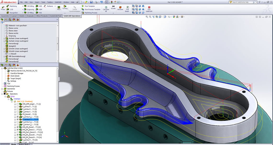 SolidCAM 2024 SP0 for SolidWorks 数控编程加工软件