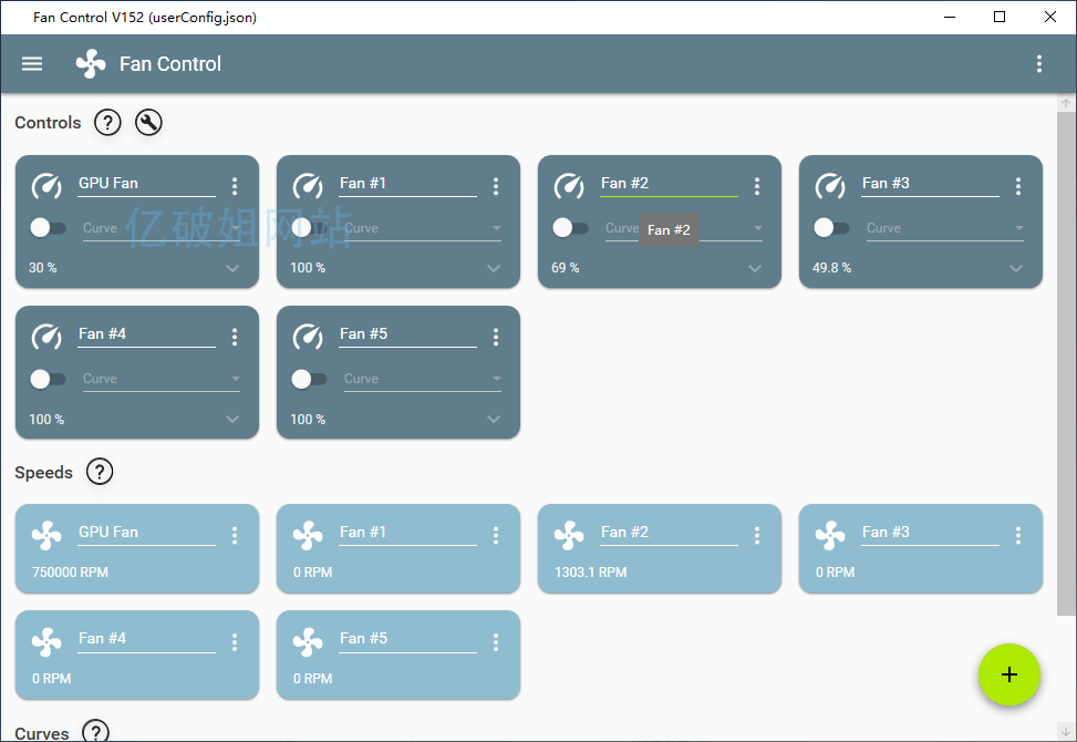 FanCtrl 1.7.0 / FanControl 196 电脑PWM风扇控制软件(图2)